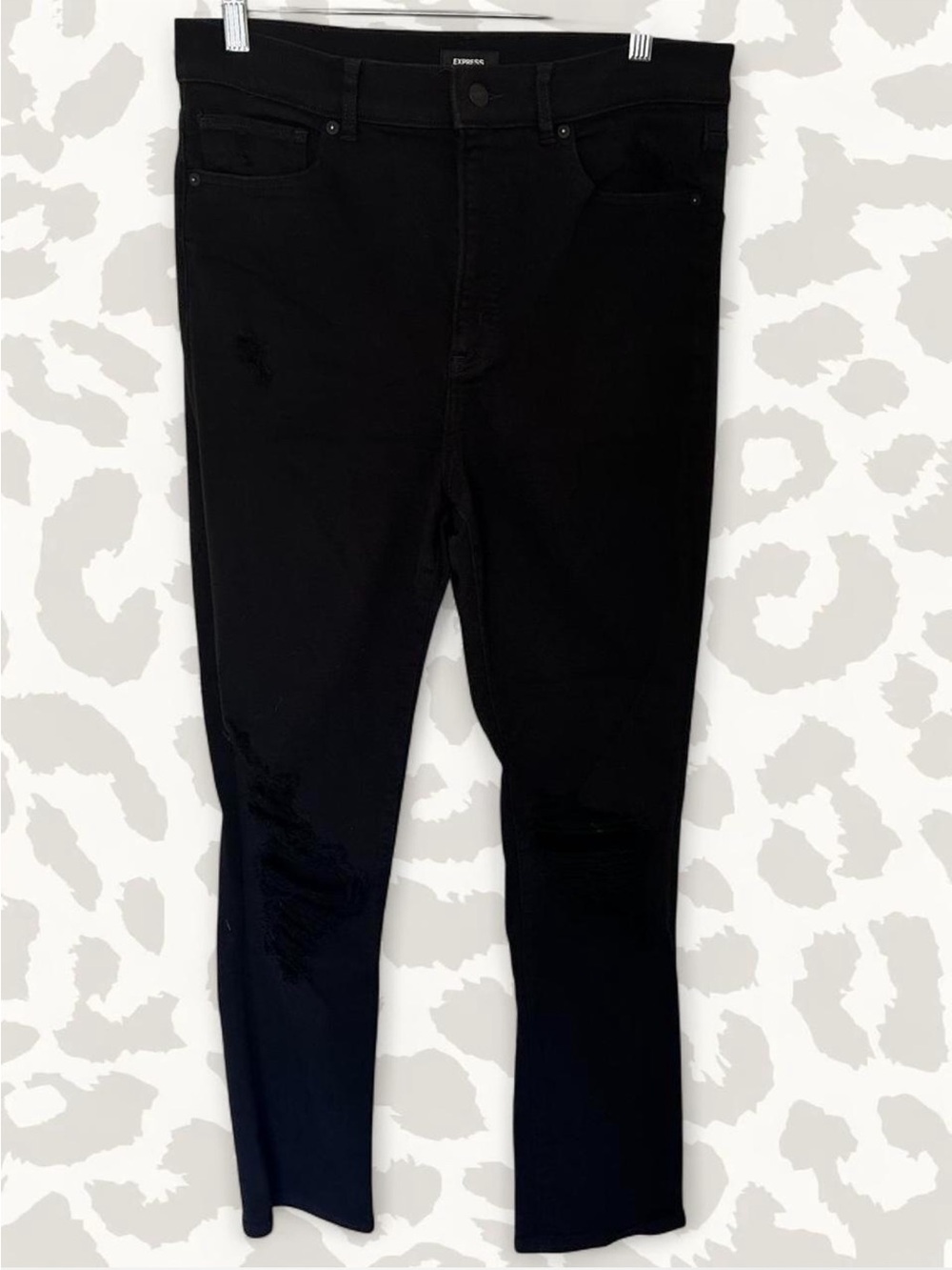 Express Black Slim Jeans